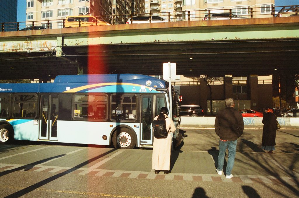 Rooftop Parking Garage, View Near Time Square Midtown, Manhattan, NY October 10, 2024