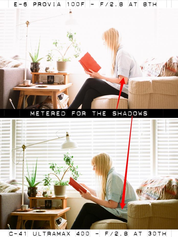 Exposure latitude comparison